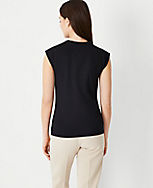 Petite Refined Stretch Mock Neck Top carousel Product Image 2