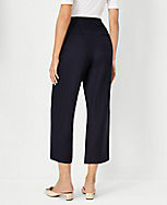 The Petite Seamed Straight Crop Pant - Curvy Fit carousel Product Image 2