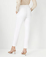 The Tall Ankle Pant in Herringbone Linen Blend carousel Product Image 2