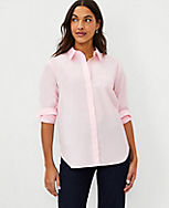 Petite Relaxed Perfect Shirt carousel Product Image 3