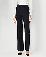 The Petite Side Zip Trouser Pant in Fluid Crepe carousel Product Image 1