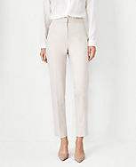 The Petite Eva Ankle Pant in Stretch Cotton carousel Product Image 1