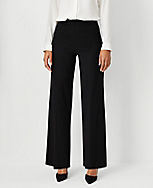 The Petite Side Zip Wide Leg Pant in Knit carousel Product Image 1