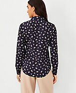 Petite Floral Essential Shirt carousel Product Image 2