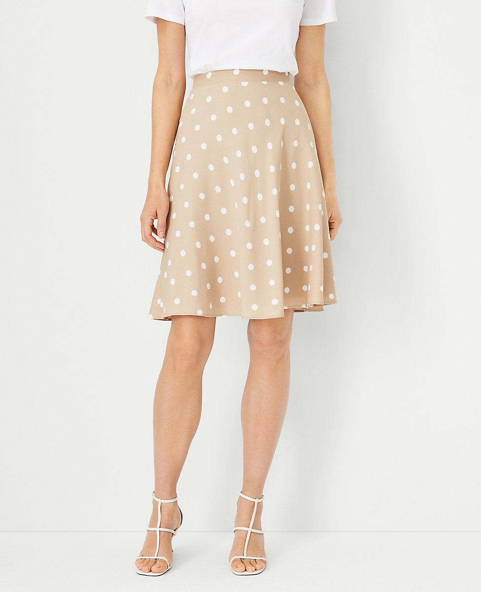 Petite Polka Dot Full Skirt