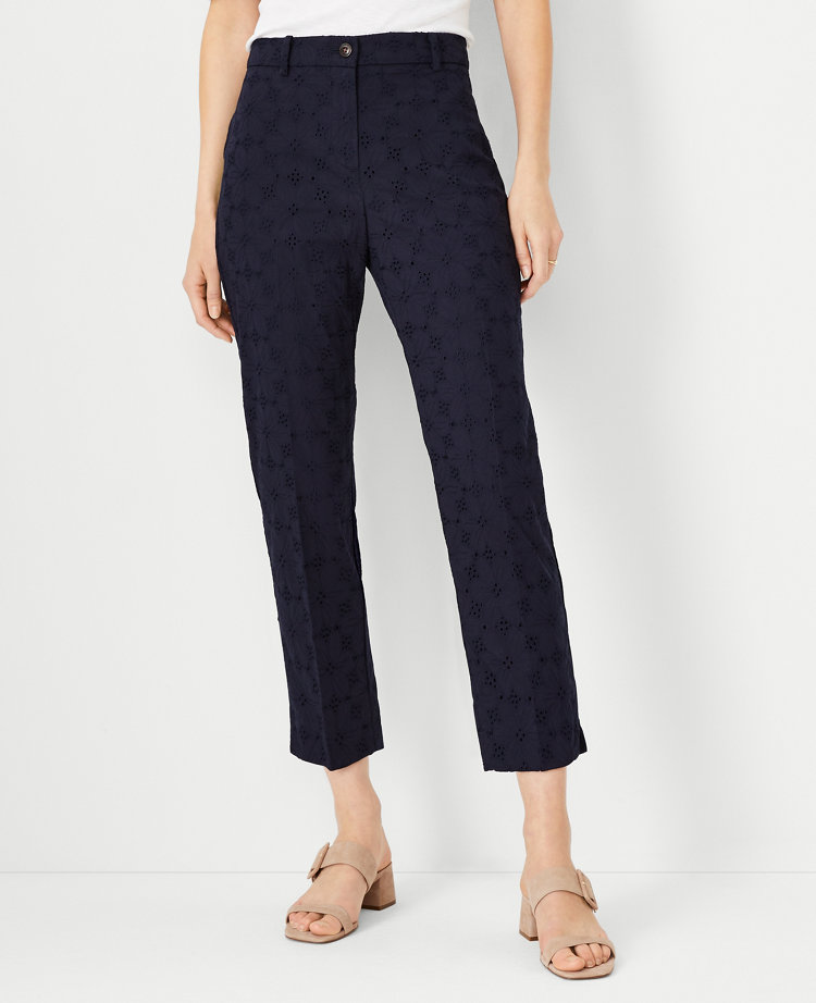 The Petite Cotton Crop Pant