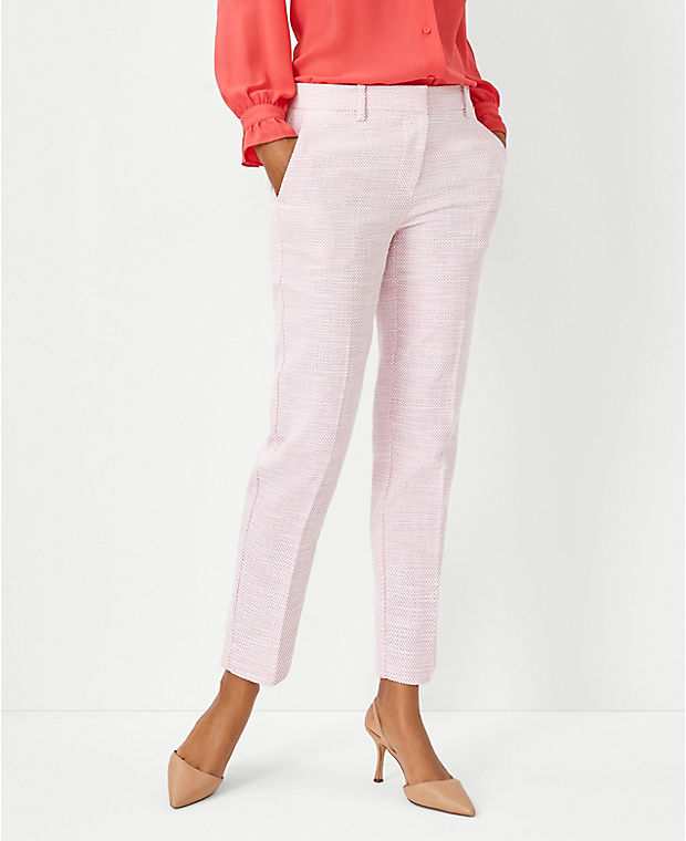The Petite Eva Ankle Pant in Texture