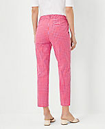 The Tall Cotton Crop Pant in Plaid carousel Product Image 2