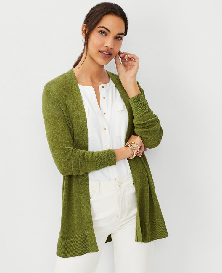 Linen 2025 open cardigan