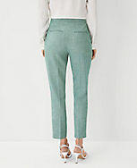 The Petite Eva Ankle Pant in Cross Weave - Curvy Fit carousel Product Image 2