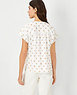 Tall Polka Dot Drop Shoulder Popover carousel Product Image 2