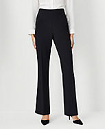 The Petite Side Zip Trouser Pant in Fluid Crepe - Curvy Fit carousel Product Image 1
