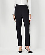 The Petite Side Zip Eva Ankle Pant in Fluid Crepe - Curvy Fit carousel Product Image 1