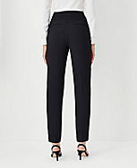 The Petite Side Zip Ankle Pant in Fluid Crepe - Curvy Fit carousel Product Image 2