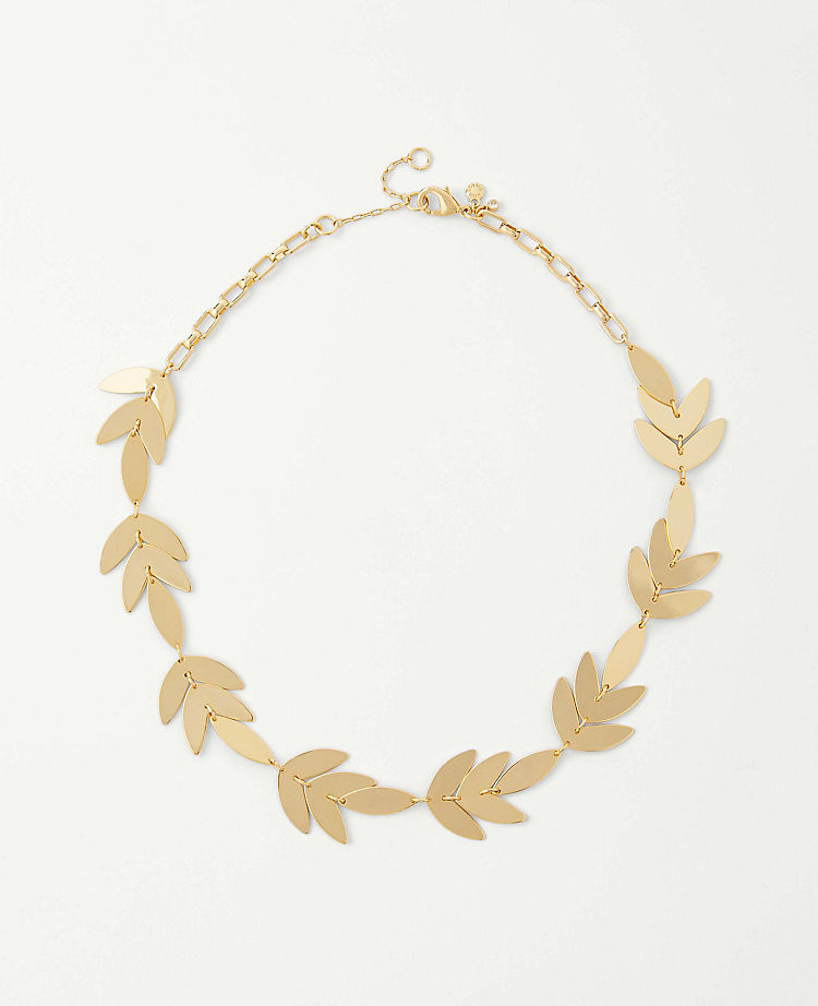 Leafed Statement Necklace