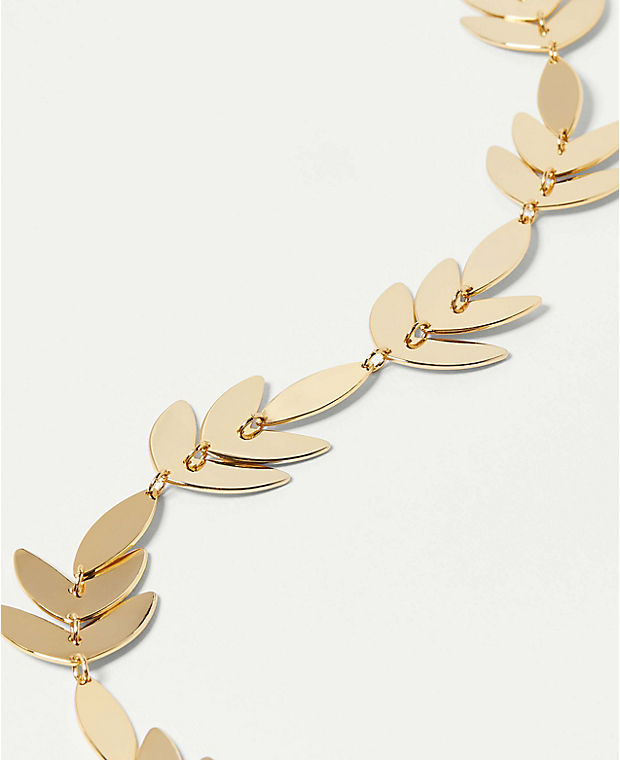 Leafed Statement Necklace