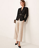 The Notched Two Button Blazer in Seasonless Stretch carousel Product Image 5