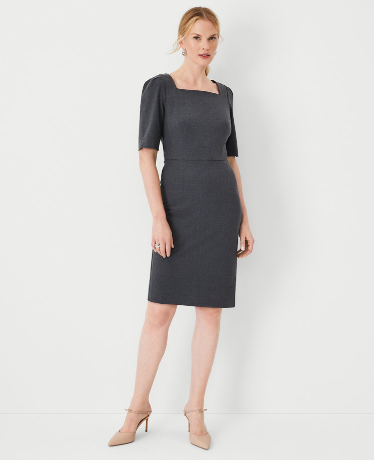 Grey sales work dresses