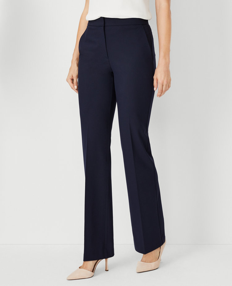 The High Rise Trouser Pant in Seasonless Stretch