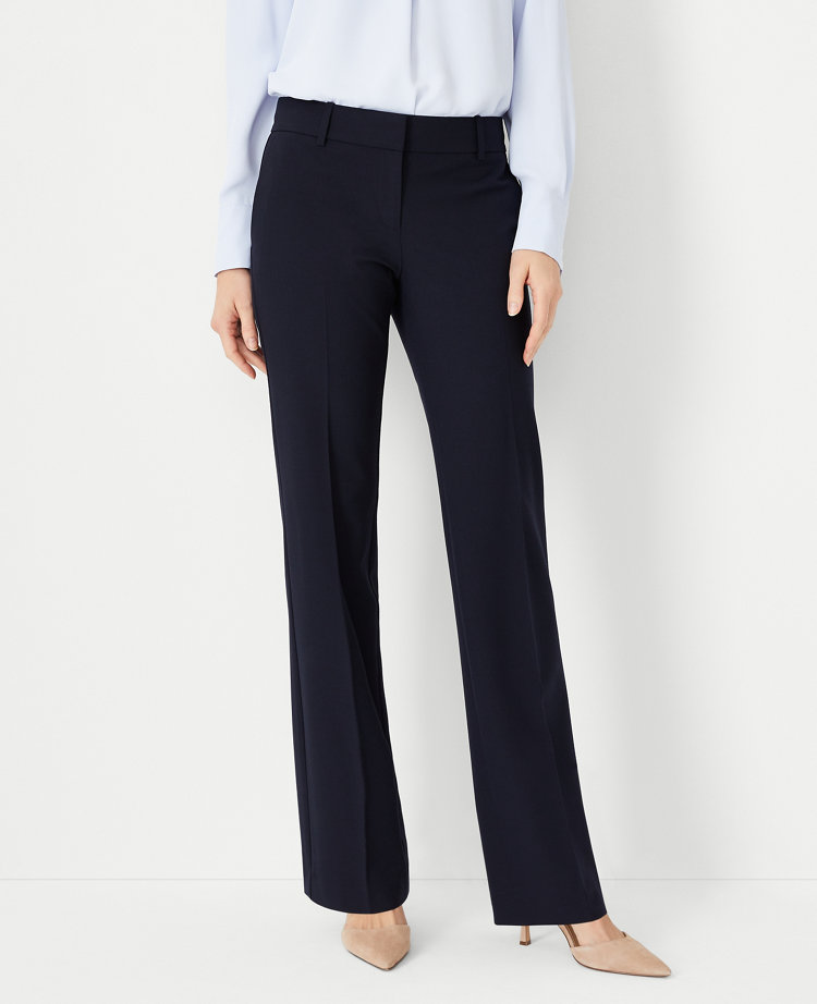 The Mid Rise Trouser Pant in Seasonless Stretch