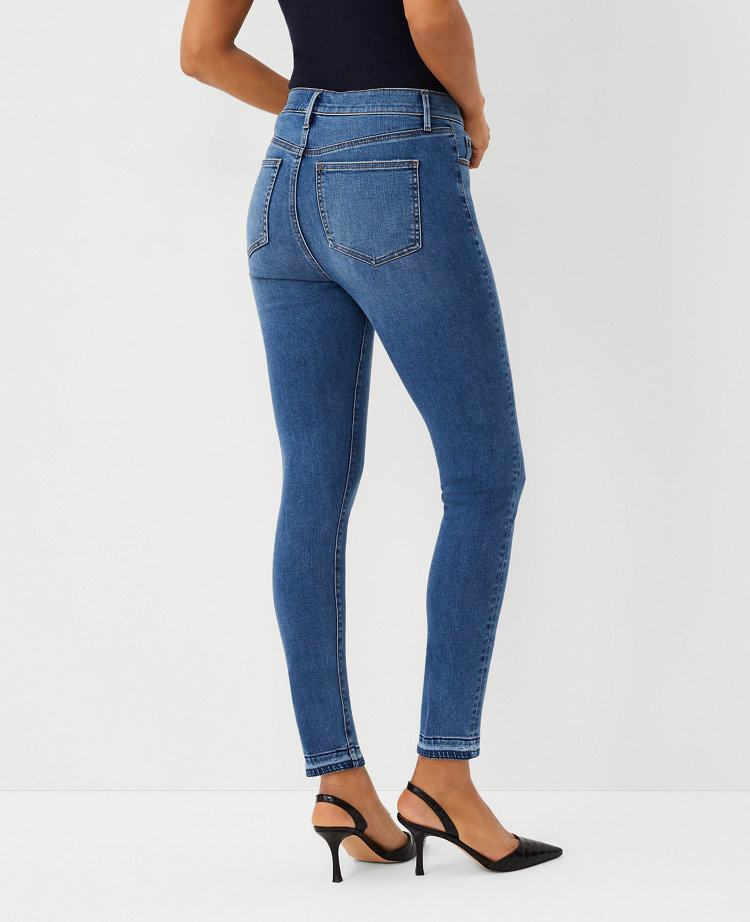 Tall Sculpting Pocket High Rise Skinny Jeans in Classic Mid Wash