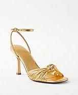 Knotted Leather Sandals carousel Product Image 1