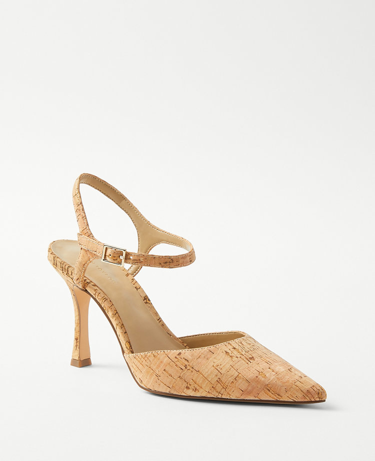 Ann taylor snakeskin on sale heels