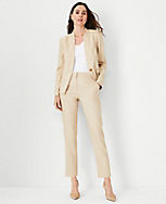 The Cutaway Blazer in Linen Blend carousel Product Image 3