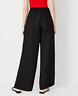 The Pull On Palazzo Pant in Linen Blend carousel Product Image 2