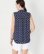 Floral Sleeveless Camp Shirt carousel Product Image 2