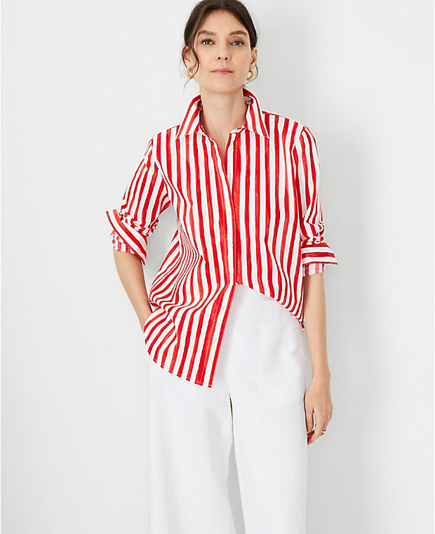 Stripe Relaxed Perfect Shirt