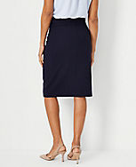 Belted Seamed Pencil Skirt carousel Product Image 2