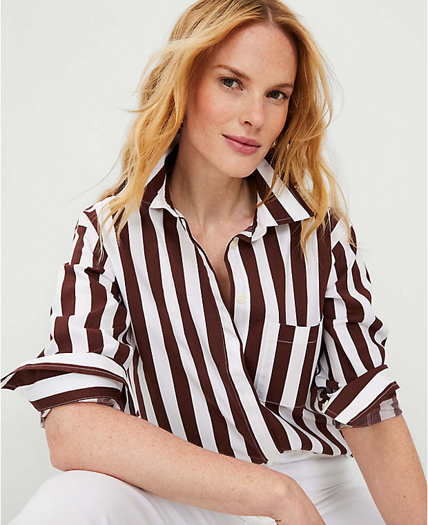 Striped Oversized Shirt