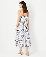 Floral Strappy Tiered Flare Dress carousel Product Image 2