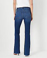 Mid Rise Boot Cut Jeans in Classic Mid Wash - Curvy Fit carousel Product Image 2