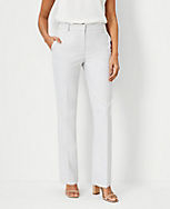 The Sophia Straight Pant in Texture - Curvy Fit carousel Product Image 1