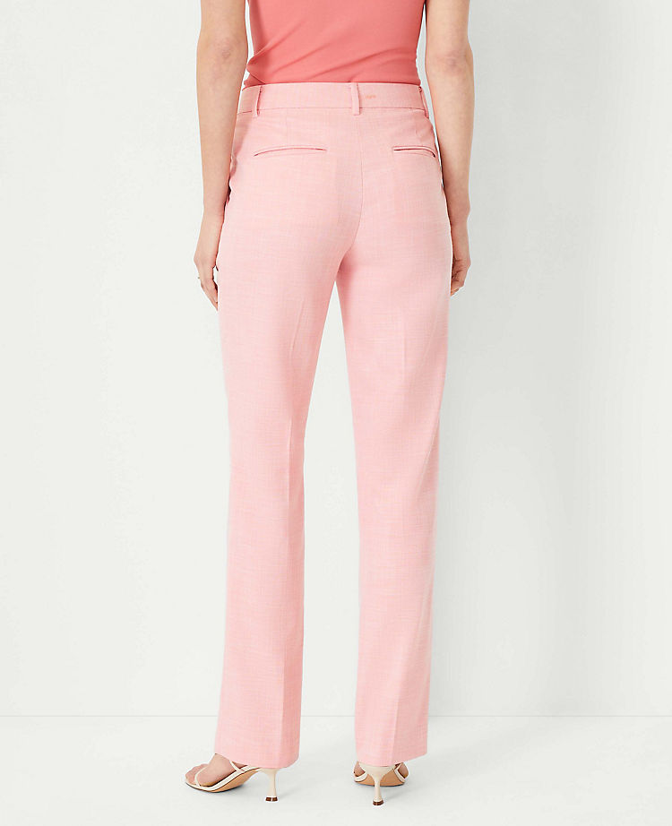 The Sophia Straight Pant in Texture - Curvy Fit