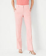 The Sophia Straight Pant in Texture - Curvy Fit carousel Product Image 1