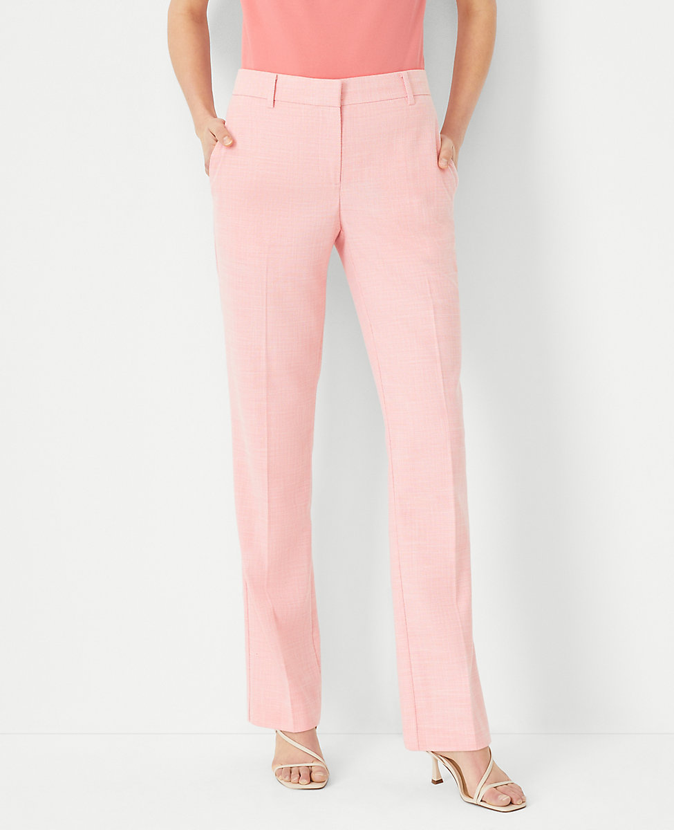 The Sophia Straight Pant in Texture - Curvy Fit