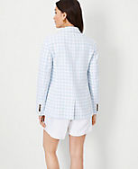 The Petite Greenwich Blazer in Plaid carousel Product Image 2