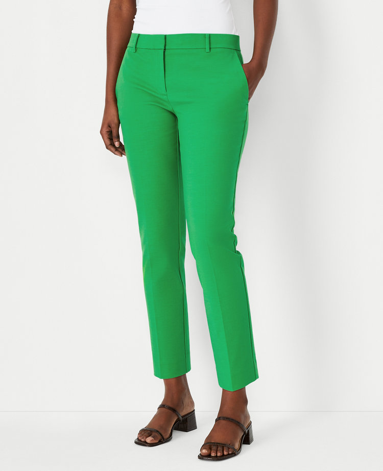 The Tall Ankle Pant In Cotton Twill - Curvy Fit