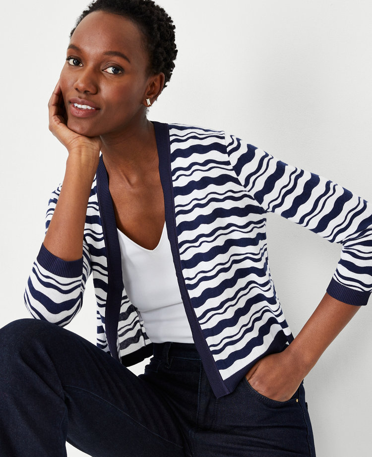 Petite navy cardigan hotsell