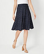 Petite Spotted Full Skirt carousel Product Image 1