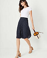 Petite Spotted Full Skirt carousel Product Image 3