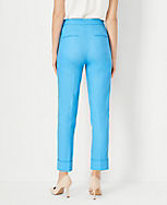 The High Rise Eva Ankle Pant in Linen Blend - Curvy Fit carousel Product Image 2