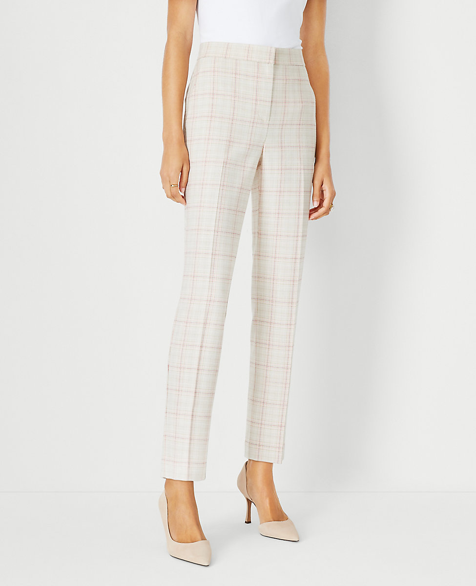 The Tall Ankle Pant in Plaid