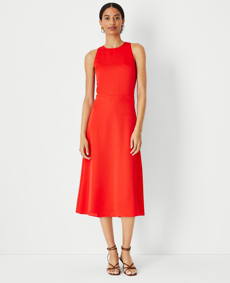 Ann taylor outlet halter dress