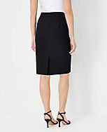 The Tall Seamed Pencil Skirt in Seasonless Stretch carousel Product Image 2