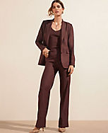 The Petite Greenwich Blazer in Linen Blend carousel Product Image 4