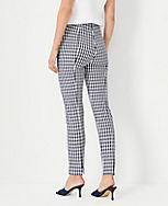 The Petite Audrey Ankle Pant in Plaid carousel Product Image 2